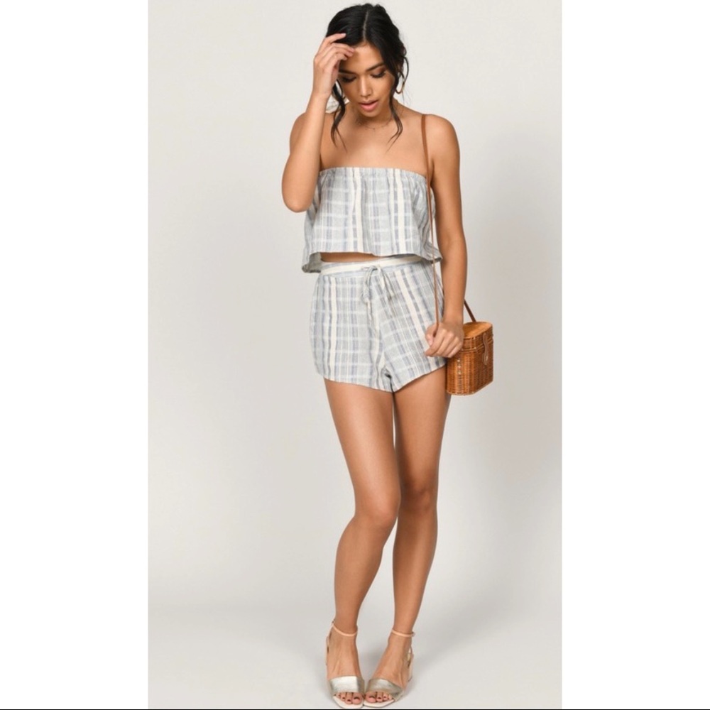 NWT Tobi ‘Fly Away Blue’ Striped Set